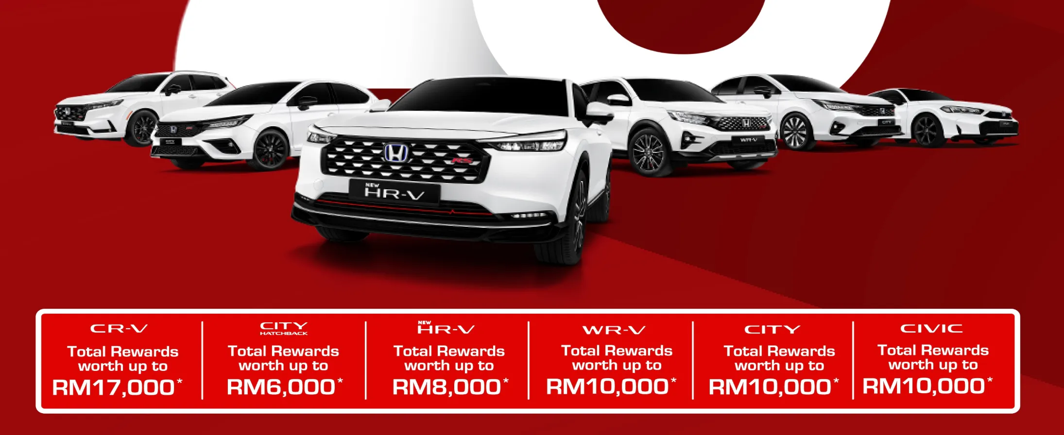Honda 2025 promotion banner - Kepong Malaysia