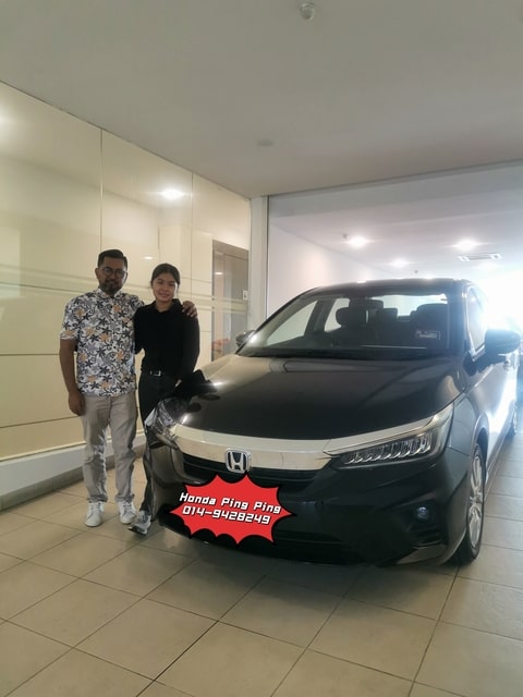 Happy Honda customer review - Azrin Azhar with Ping Ping